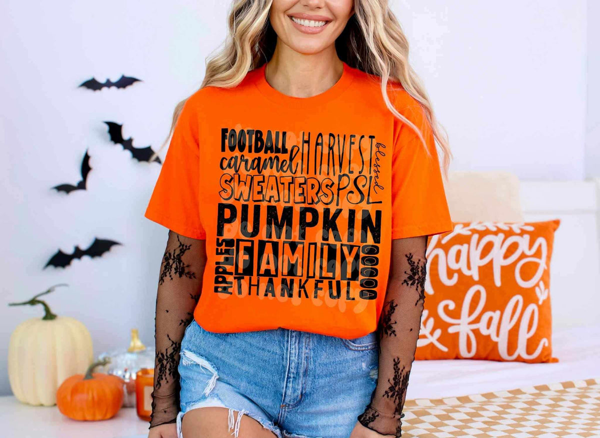 Football harvest caramel sweaters (c’s) DTF transfer