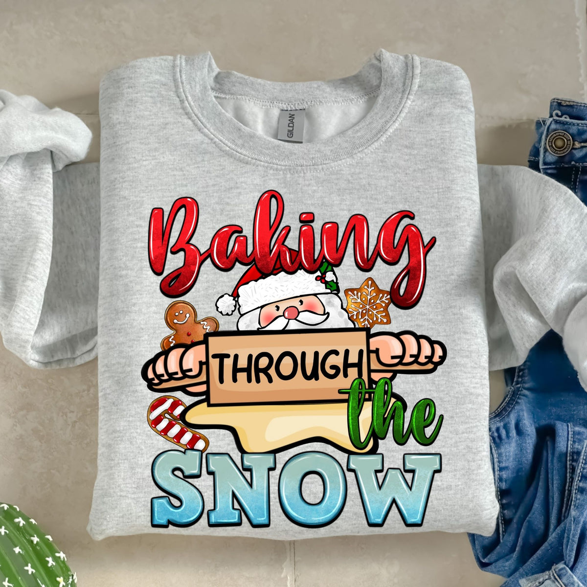 Baking Through The Snow-38541-DTF transfer