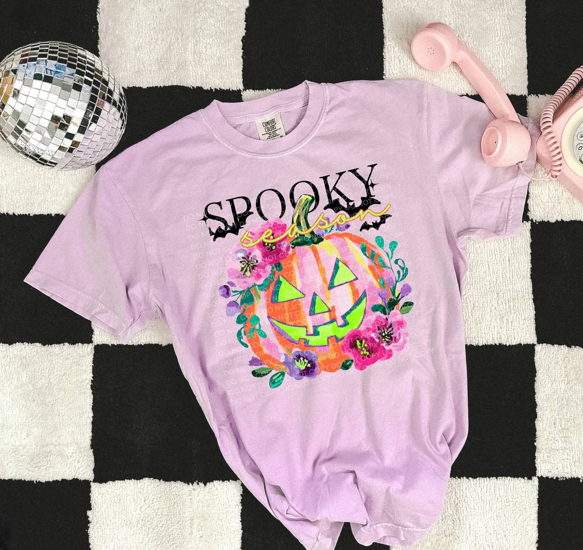 Spooky season fall pumpkin (SCG) DTF Transfer