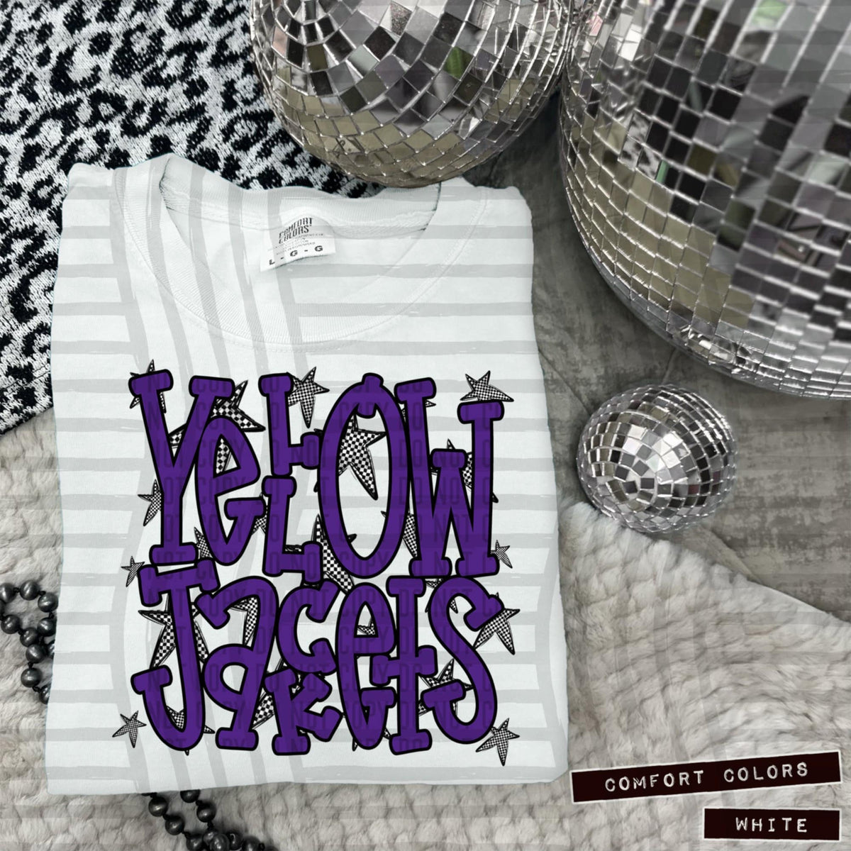 Purple Staggered Mascots (Caplinger)