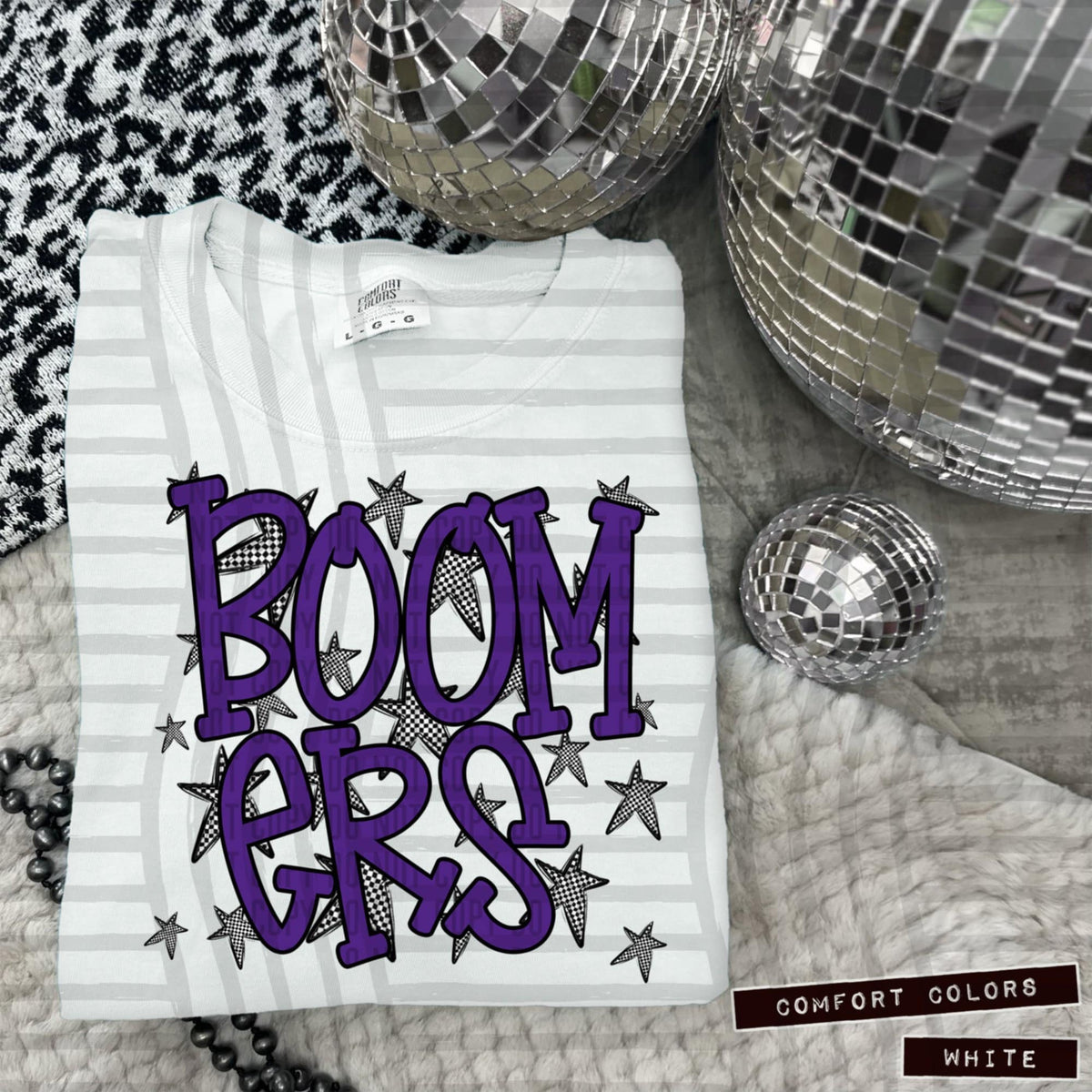 Purple Staggered Mascots (Caplinger)