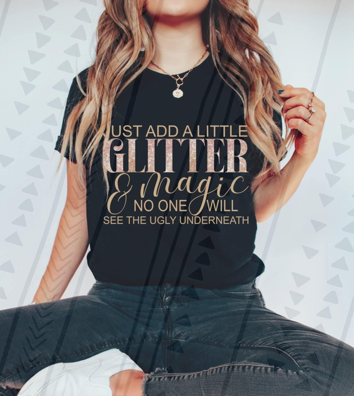 Just add a little glitter & magic (SCG) 107973 DTF transfer
