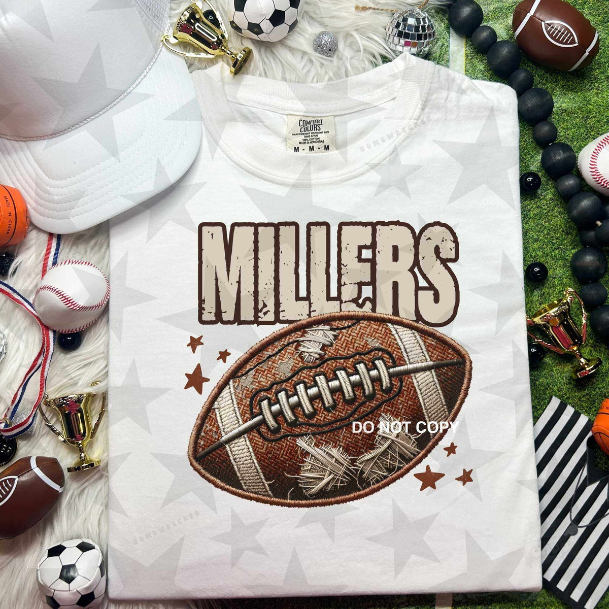 Millers football (HW) 58079 DTF transfer