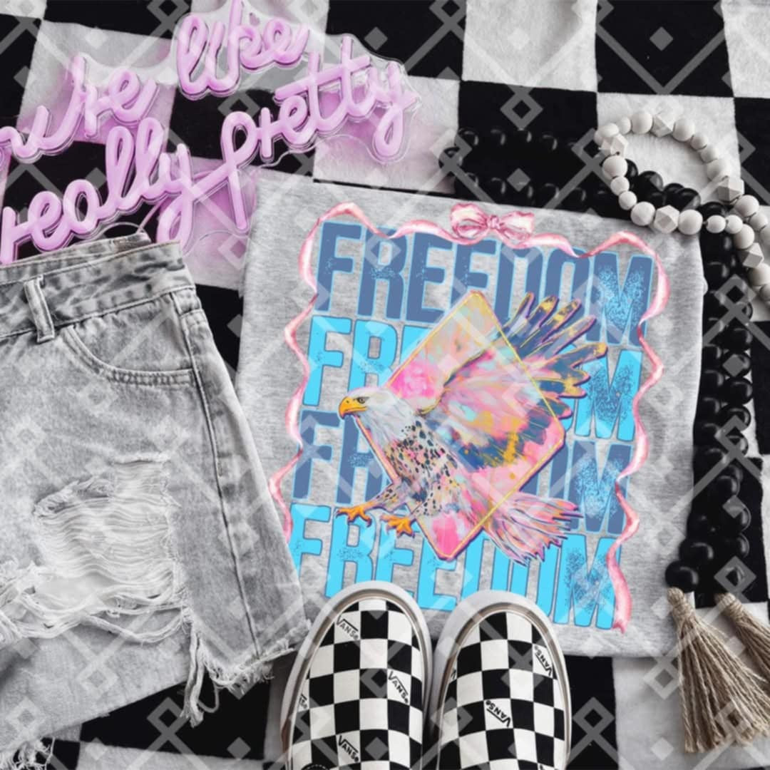 Freedom stacked (Crafti) 96617 DTF transfer