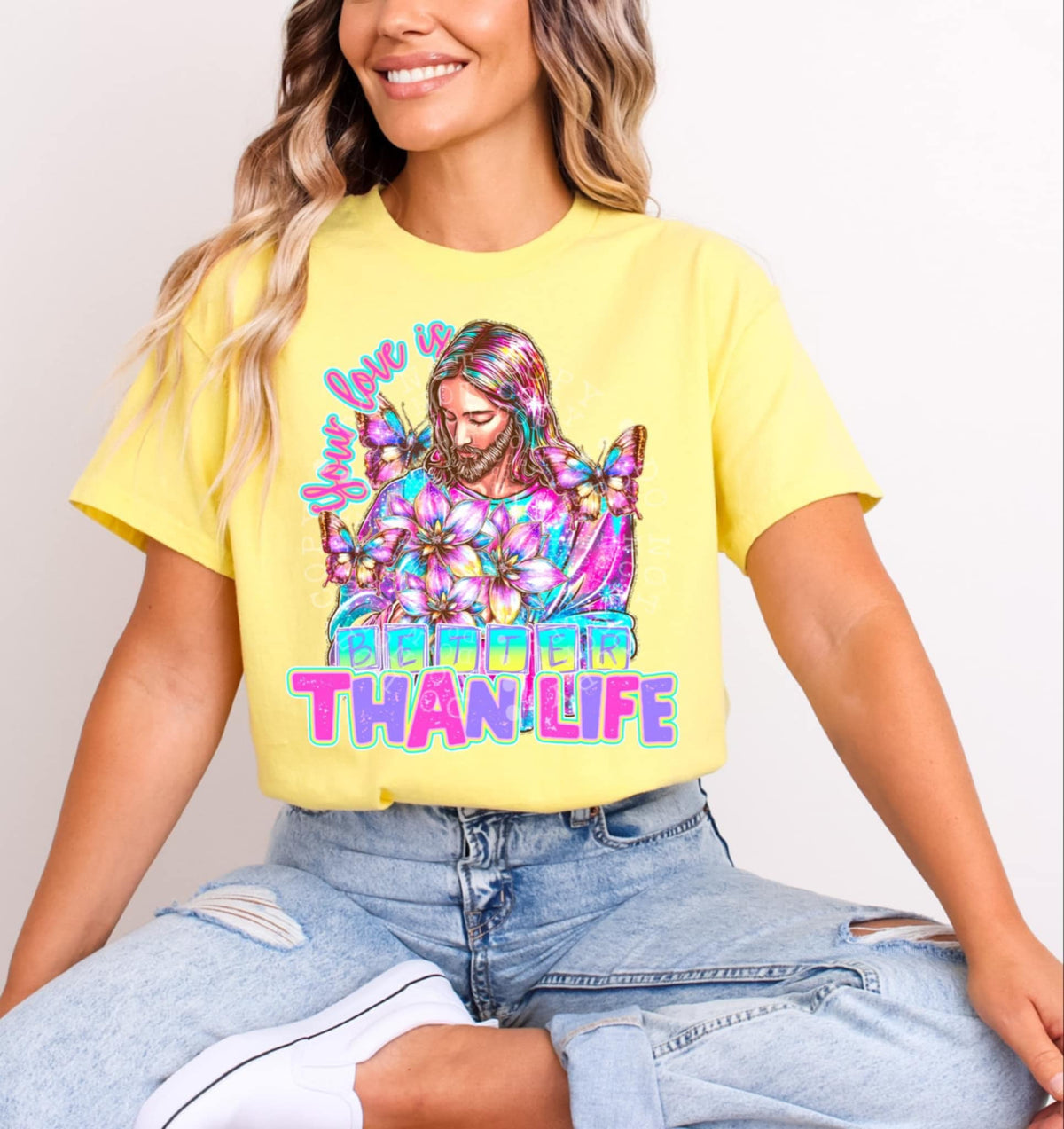 Your love is better than life 96742 DTF transfer