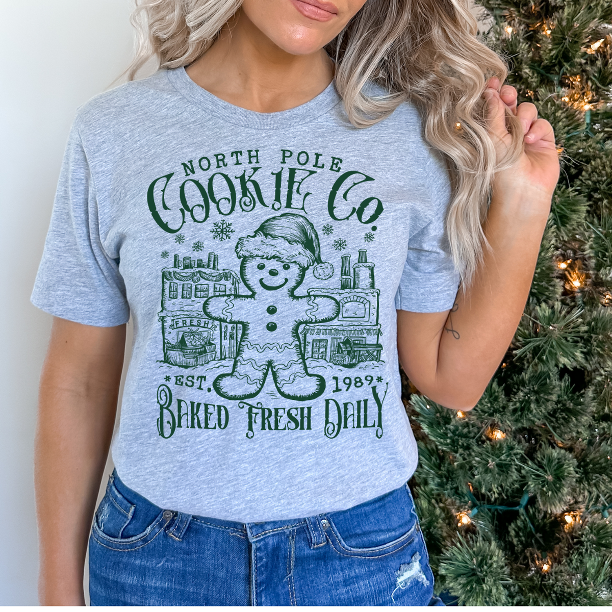 North Pole Cookie Co. (GREEN) 68344 DTF Transfer