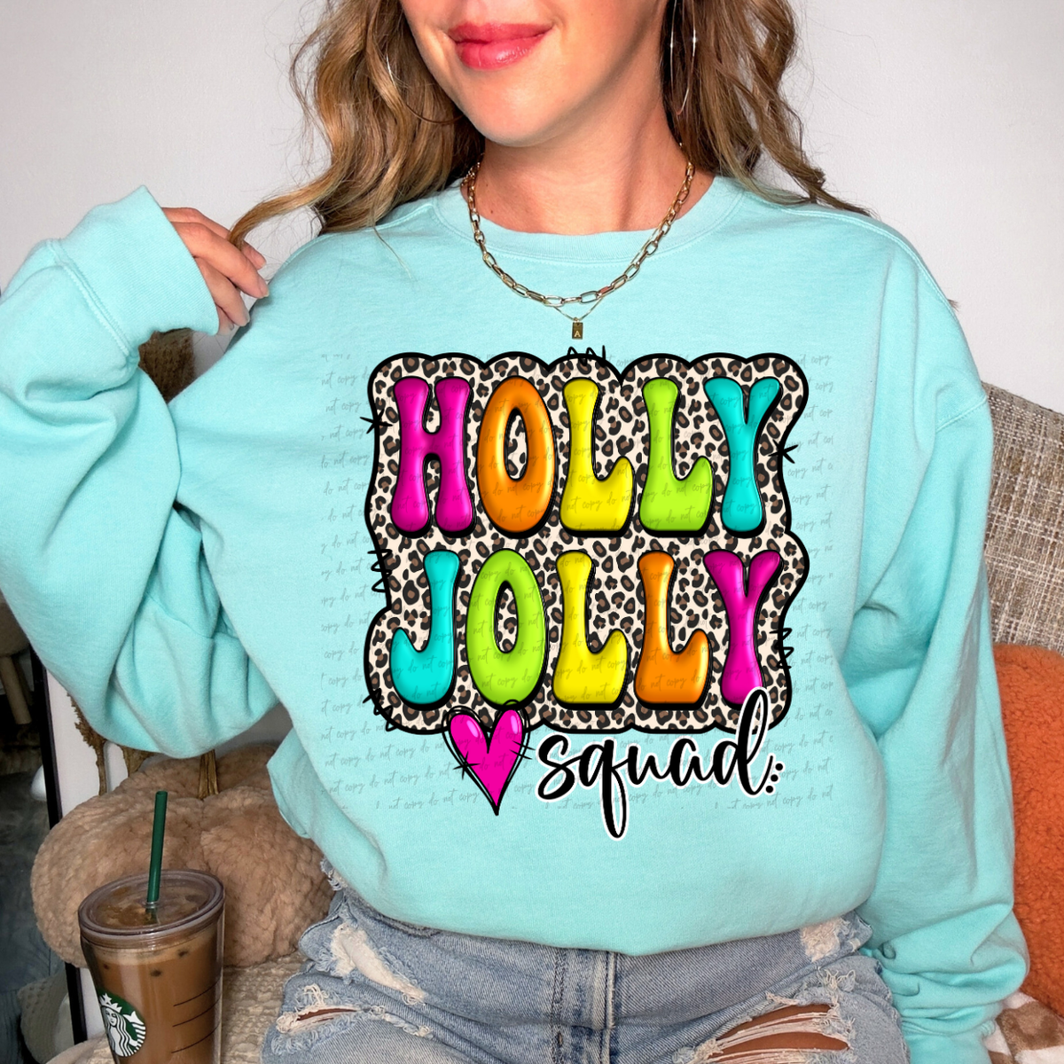 Holly Jolly Squad 68189 DTF Transfers