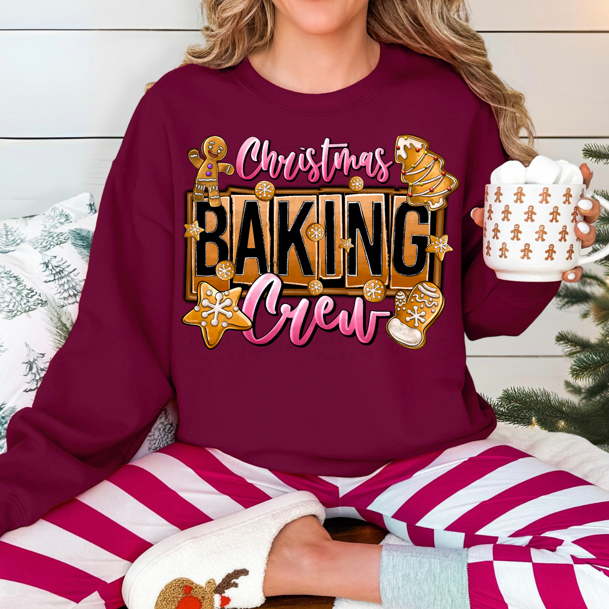 Christmas Baking Crew (RD) DTF Transfer