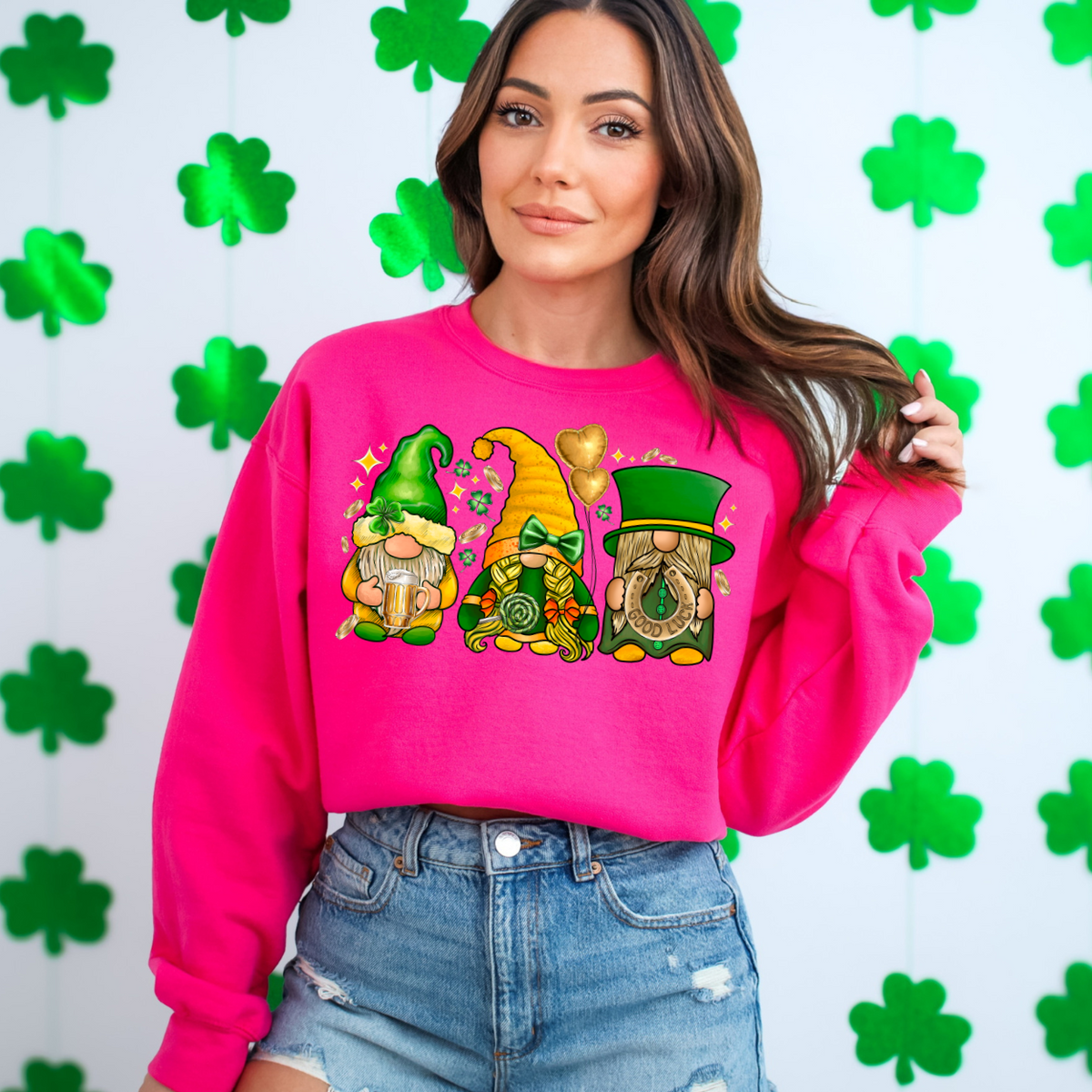 Lucky Gnomes (RD) DTF Transfer