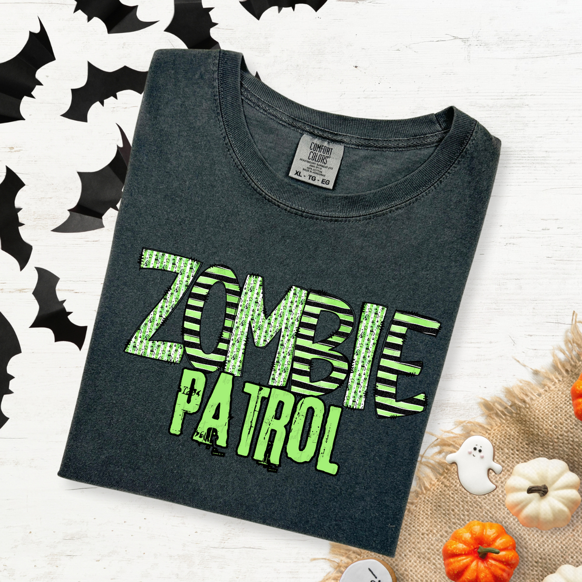 Zombie Patrol 68230 DTF Transfer