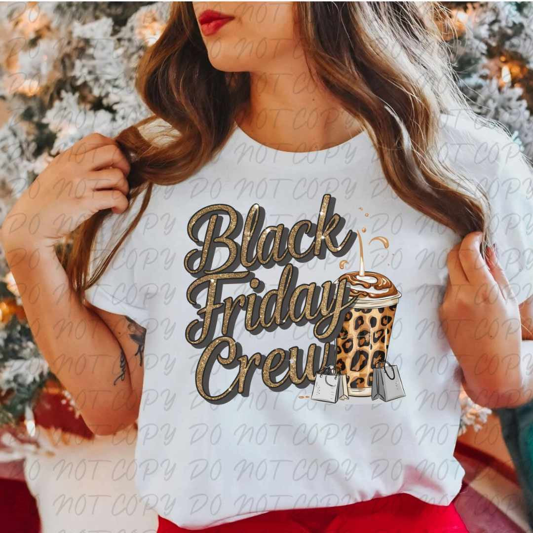 Black Friday crew (vintage) 67373 DTF transfer