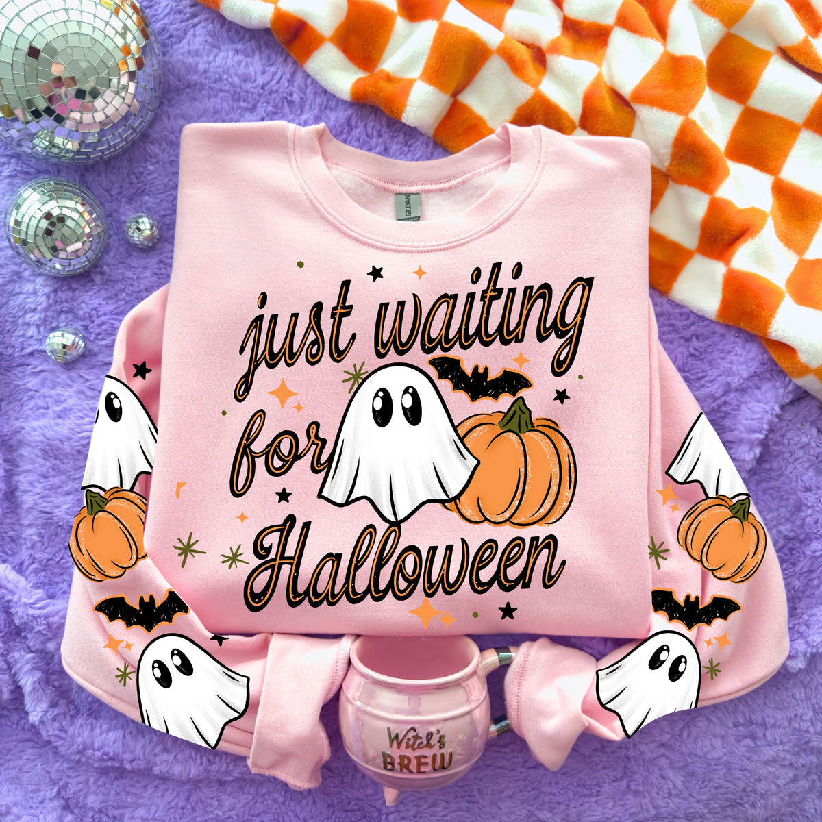 Waiting for Halloween (front only) (Csc) DTF Transfer