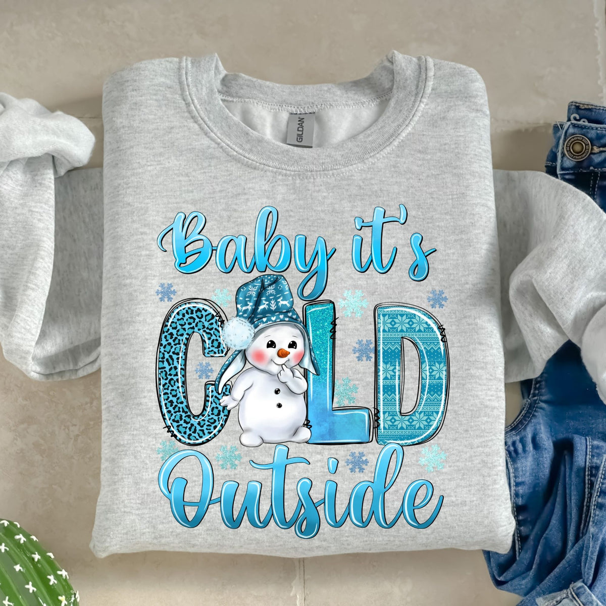 Baby It's Cold Outside-38538-DTF transfer