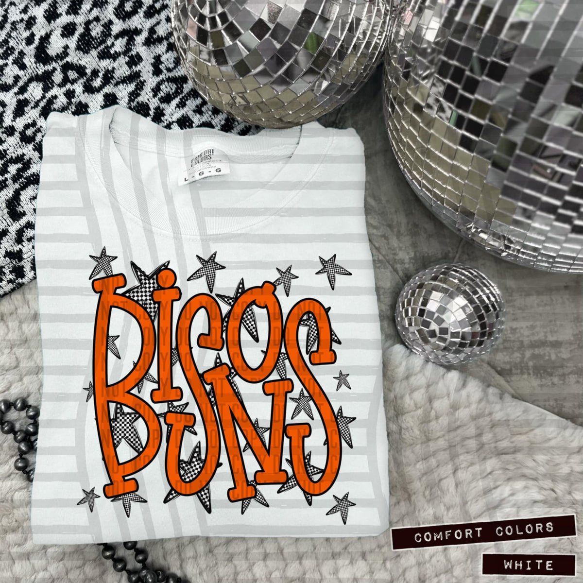 Orange Staggered Mascots (Caplinger)