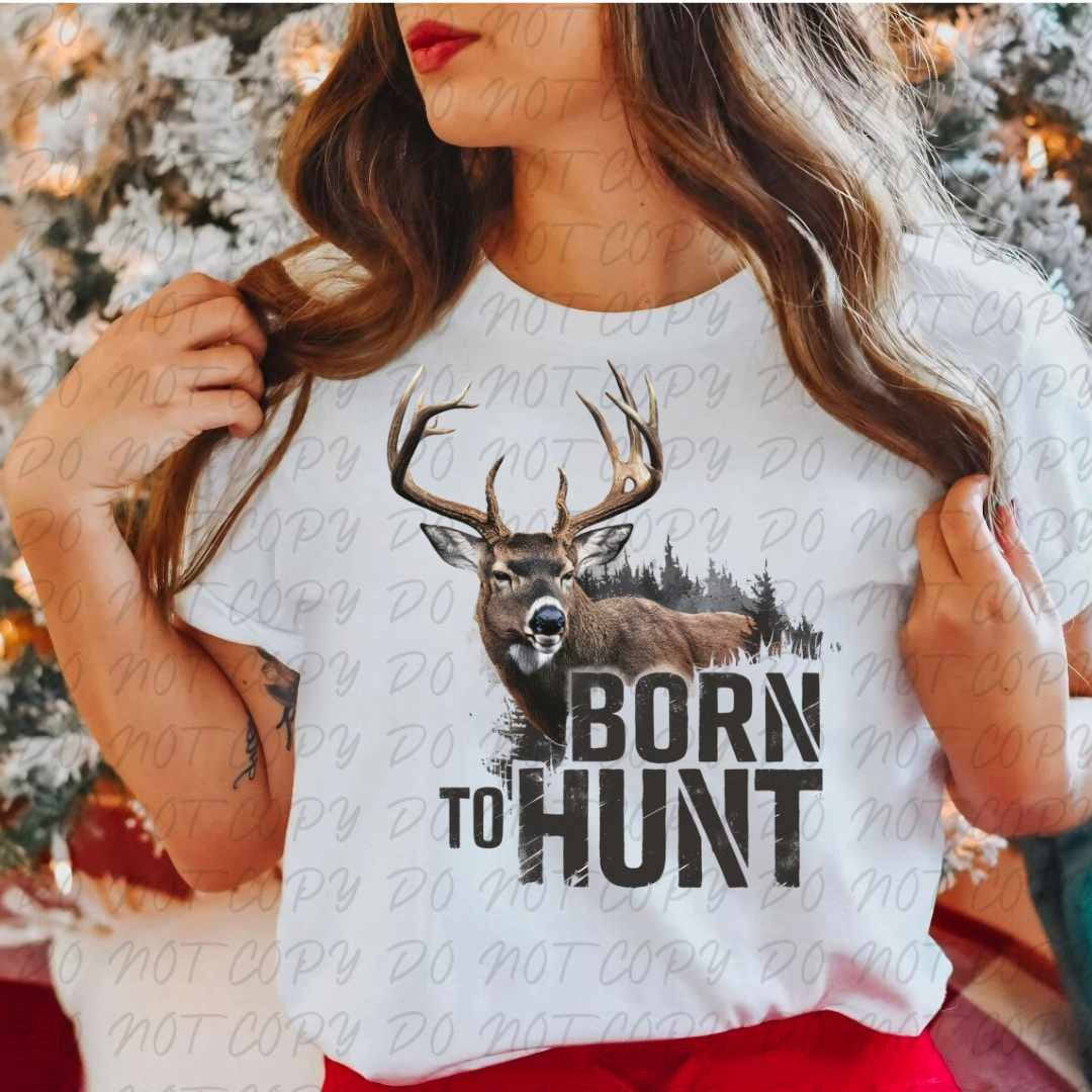 Born to hunt (vintage) 67372 DTF transfer