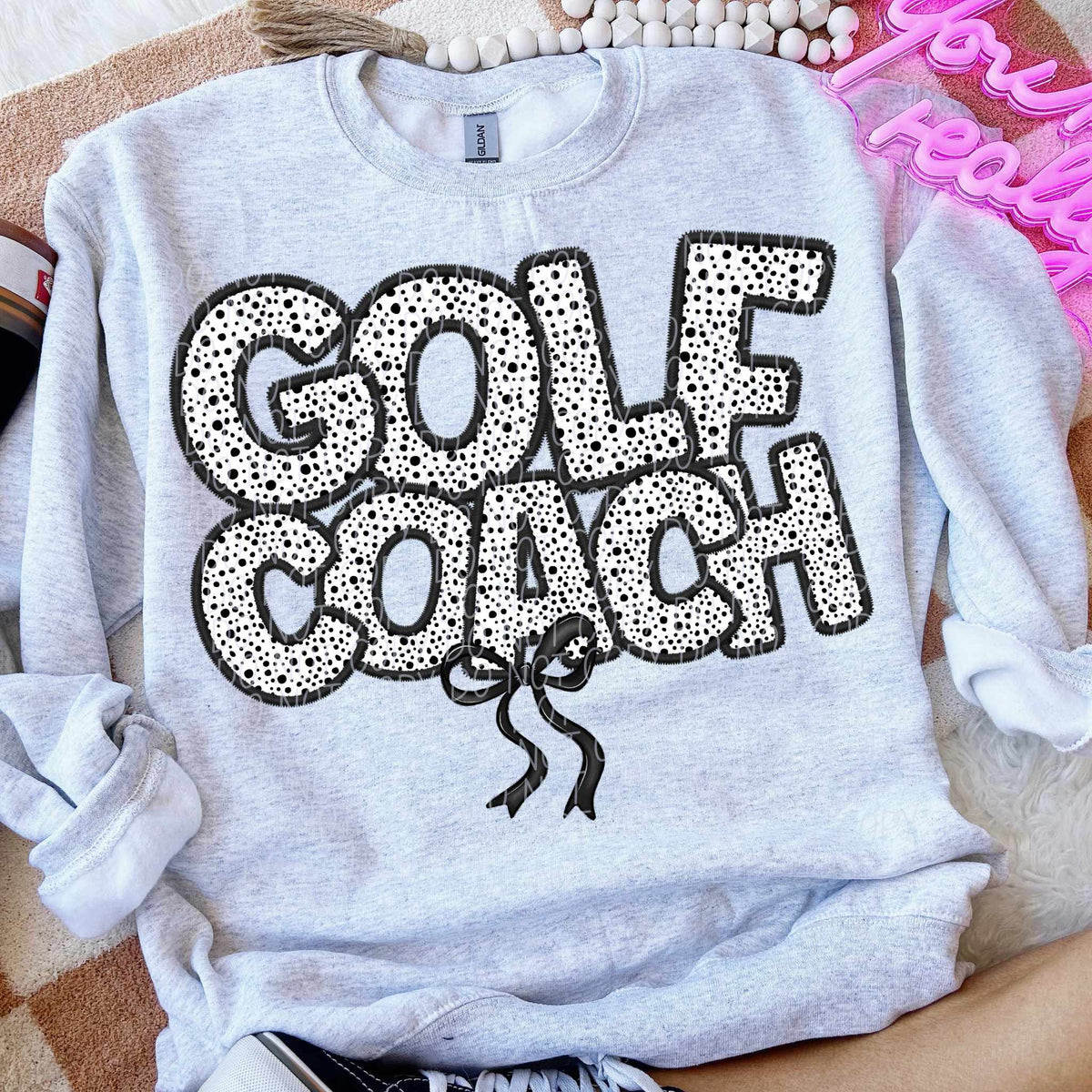 Golf coach dot filled (CITY) 82286 DTF transfer