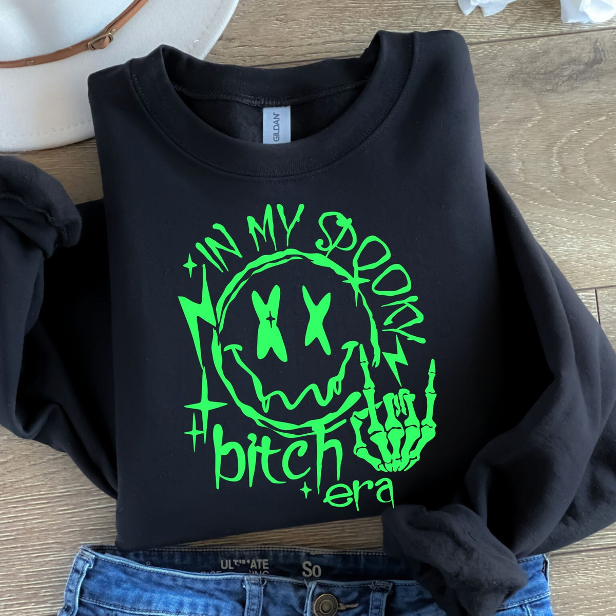 Bitch Era Green-38503-DTF transfer