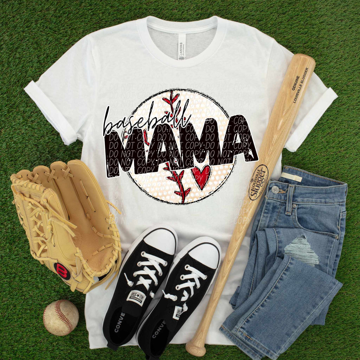 Baseball mama baseball (CITY) 84977 DTF transfer