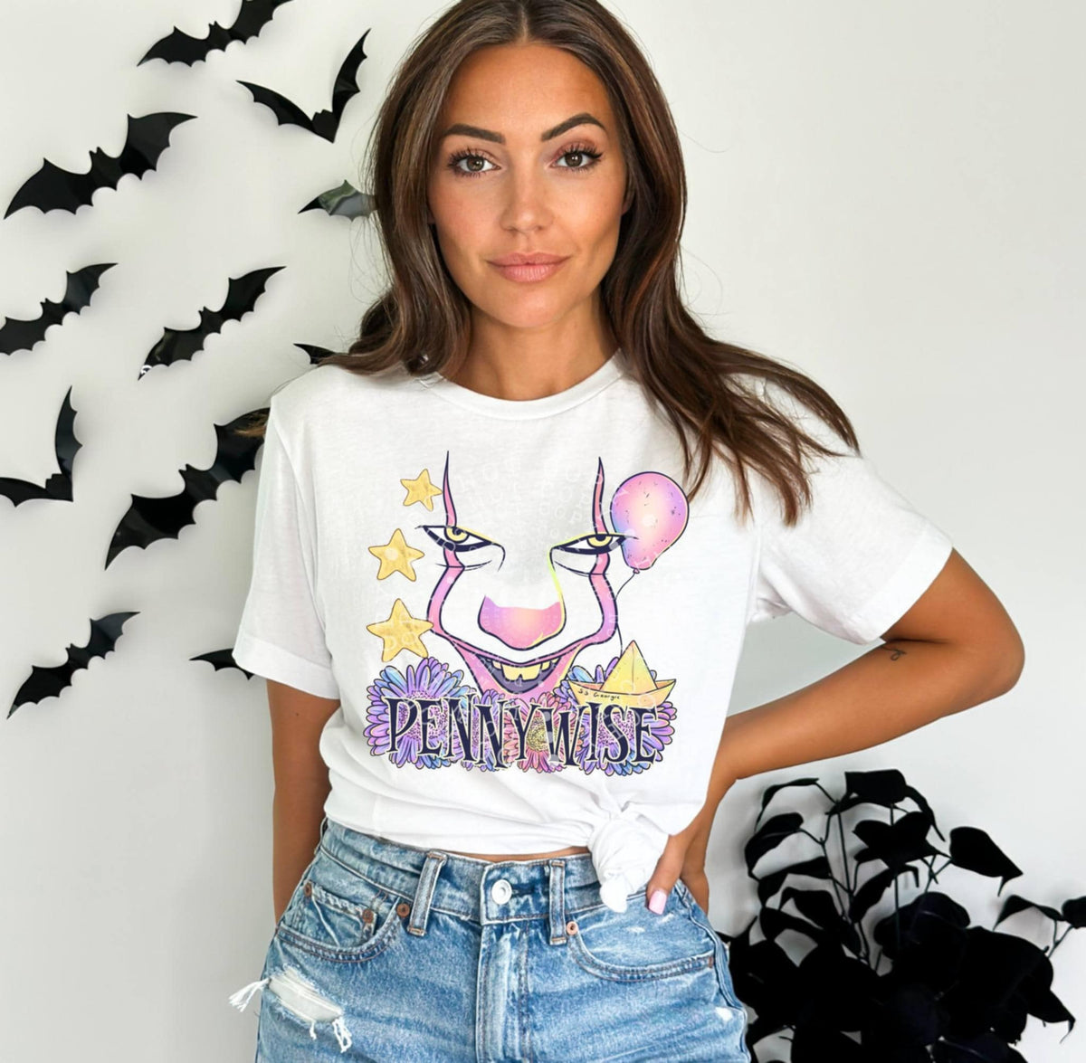 Horror clown 103139 DTF transfer
