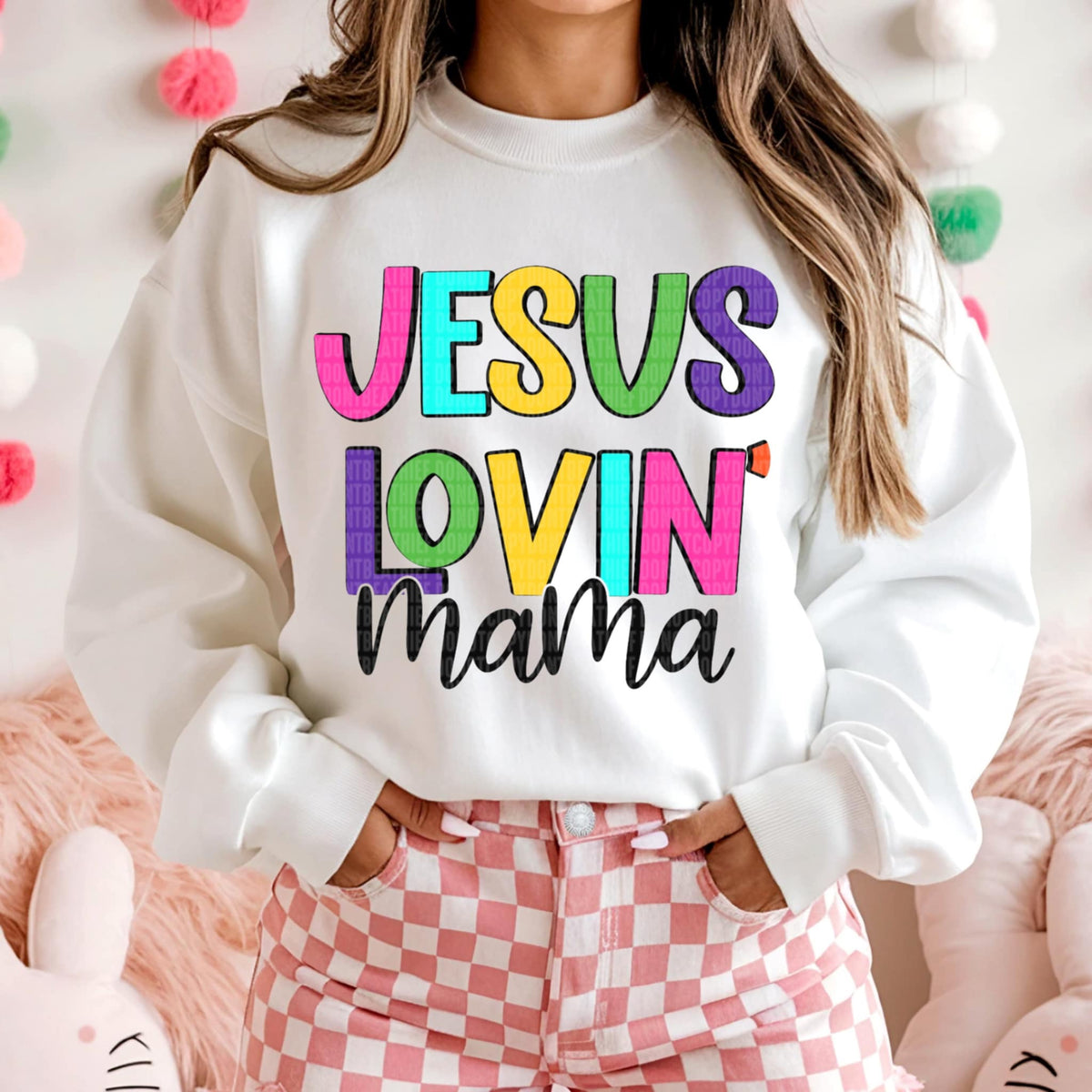 Jesus lovin mama (SDD) 96092 DTF transfer