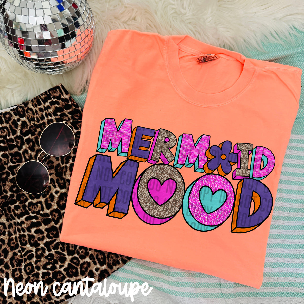 mermaid mood purple blocks (caplinger) DTF