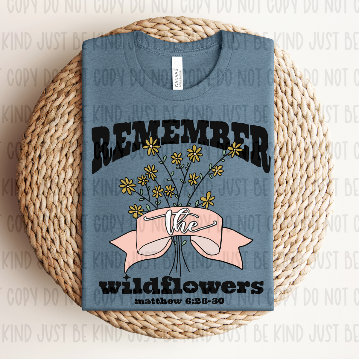 Remember Wildflowers (Kayndi) 72688 DTF Transfer