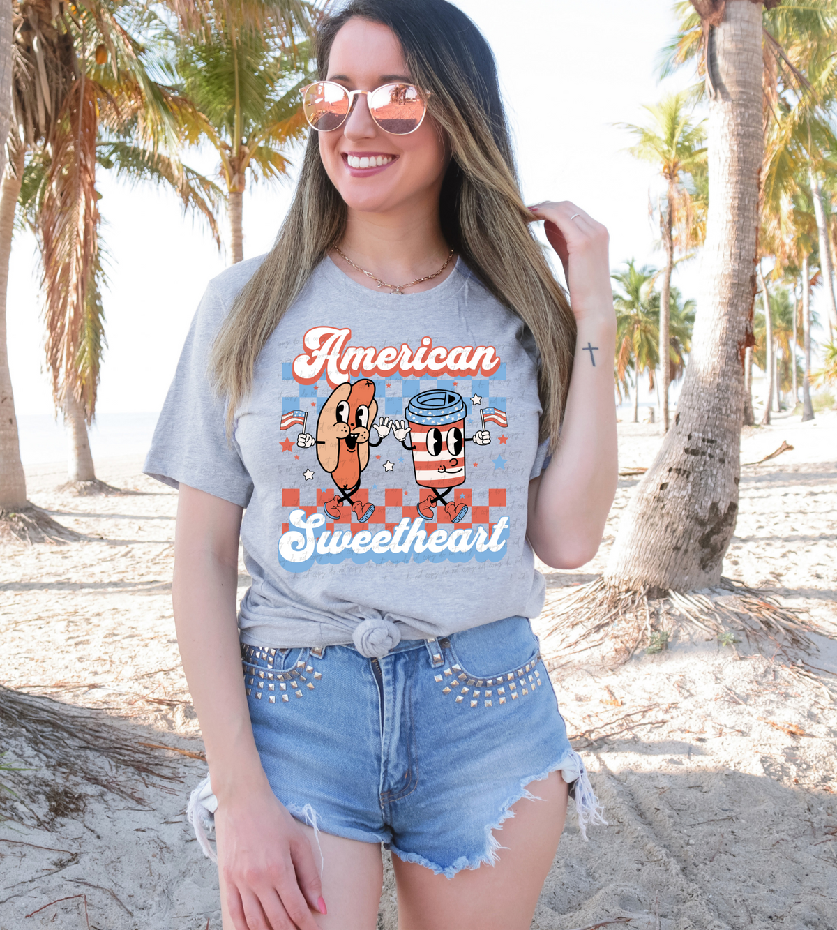 American sweetheart hotdog 28838 DTF Transfer