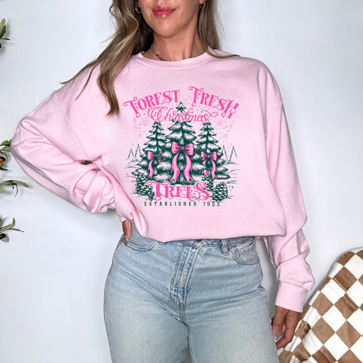 Forest Fresh (Green Trees) 68254 DTF Transfer