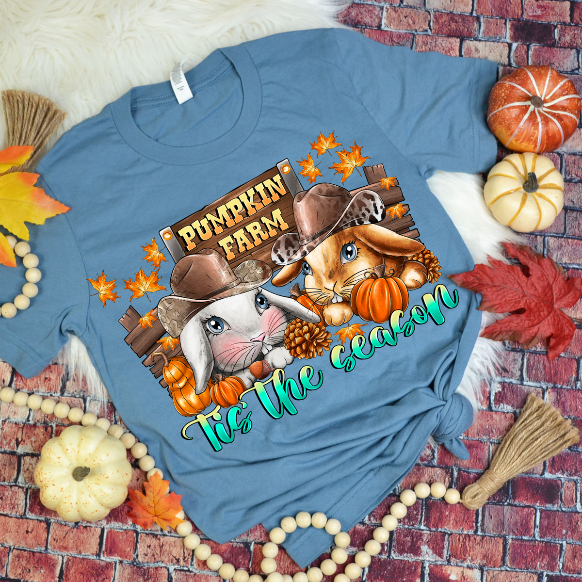 Pumpkin Farm Tis The Season (RD) DTF Transfer