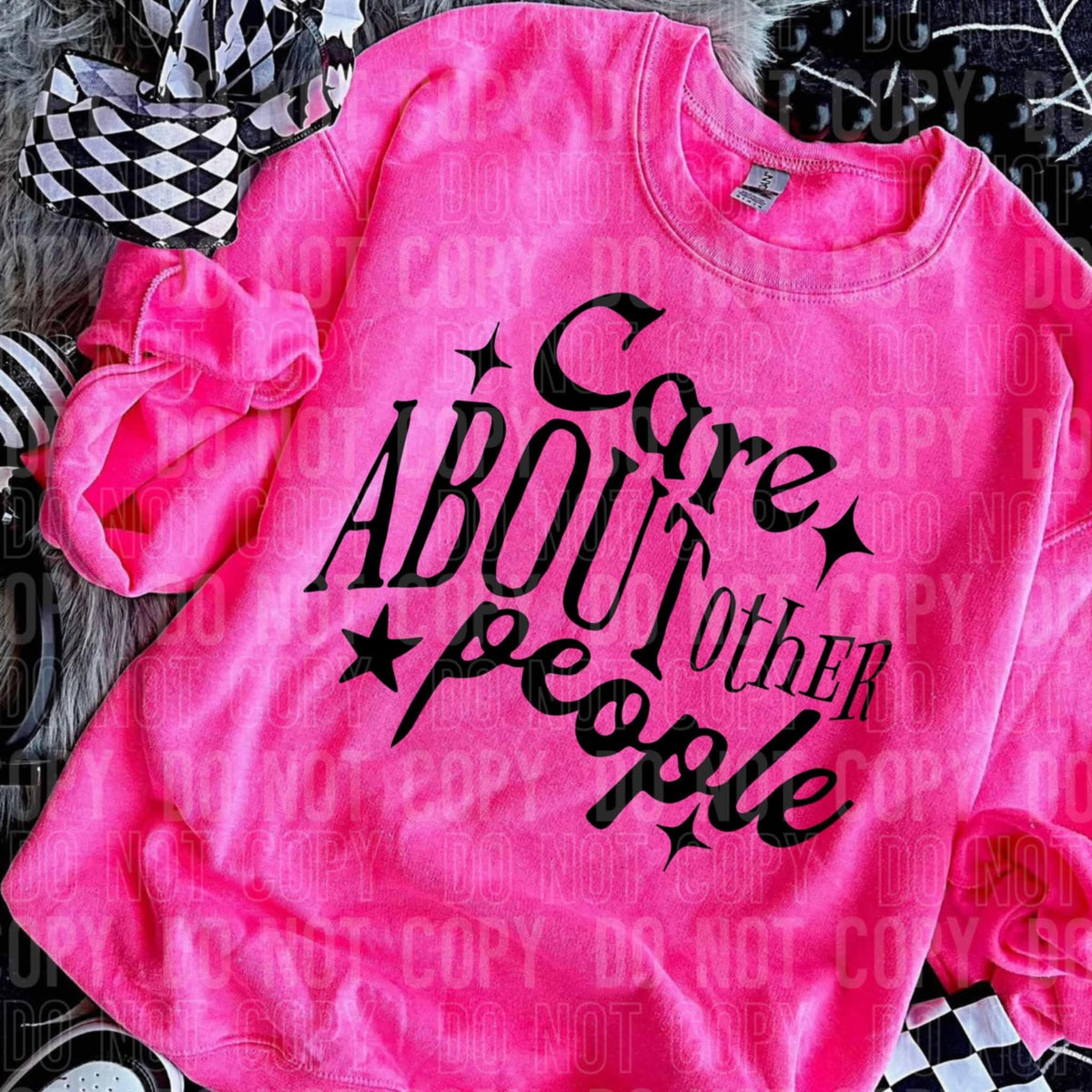 Care About Other People (SBB) DTF transfer