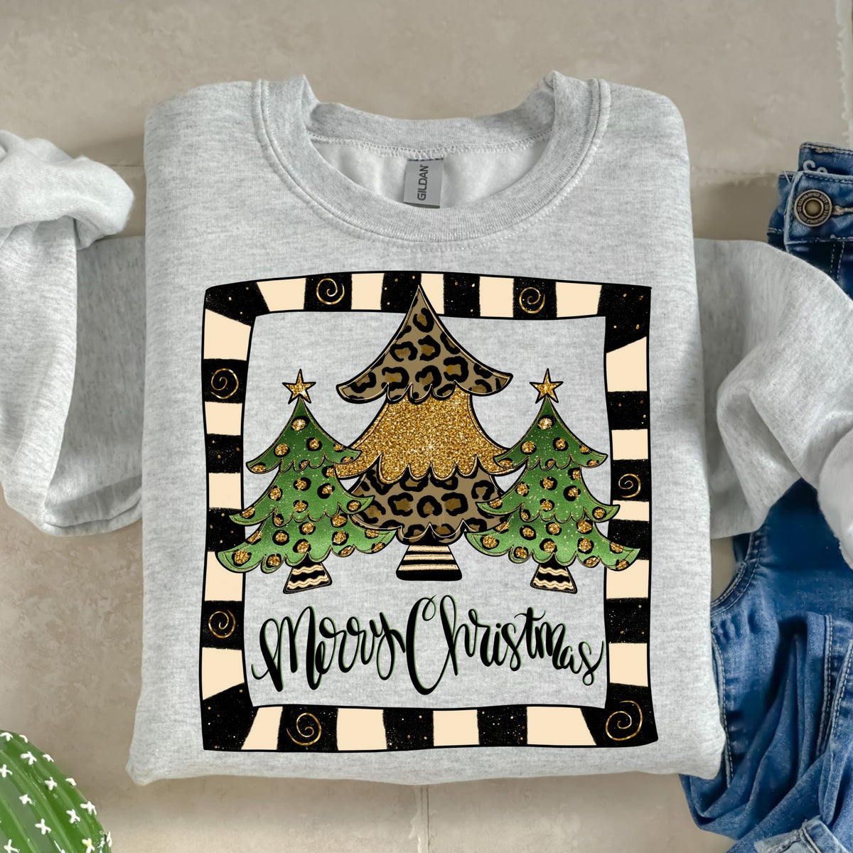 Merry Christmas-38527-DTF transfer