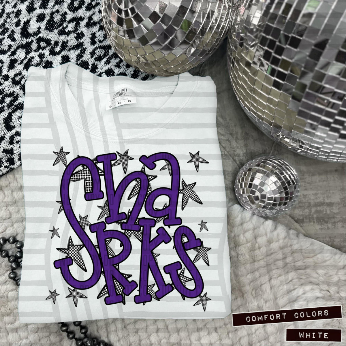 Purple Staggered Mascots (Caplinger)