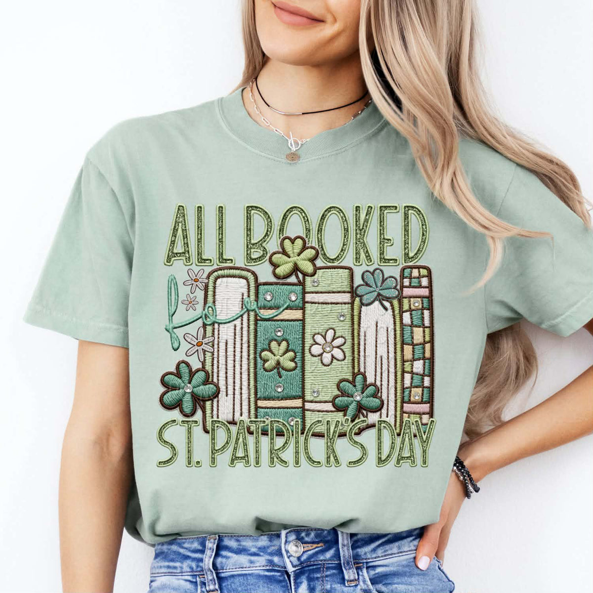 All booked for St Patrick’s Day (DWS) DTF transfer