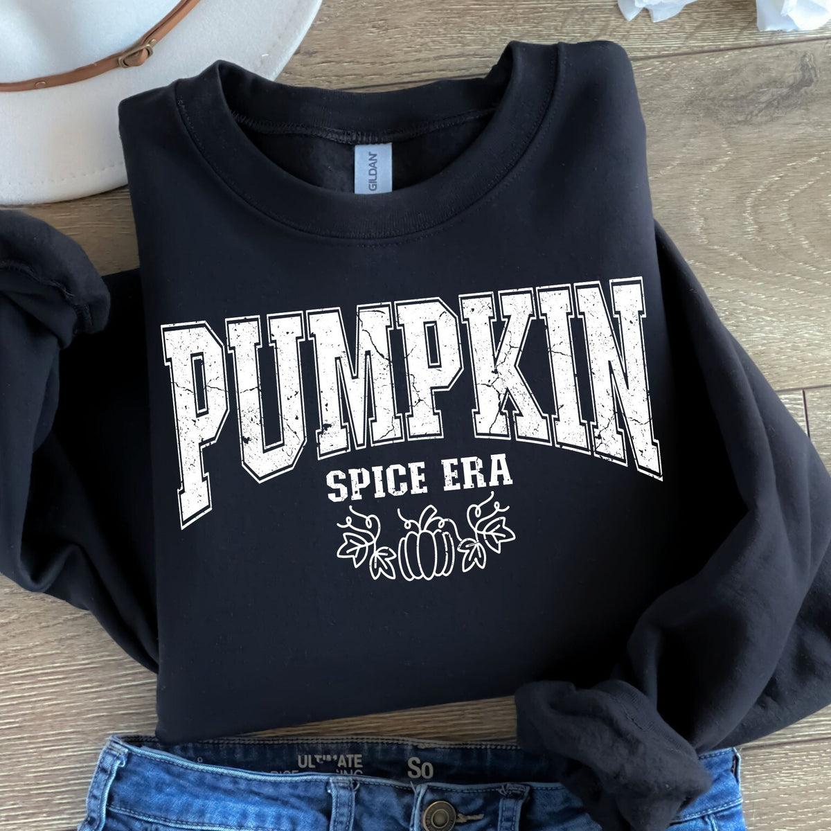 Pumpkin White-38337-DTF transfer