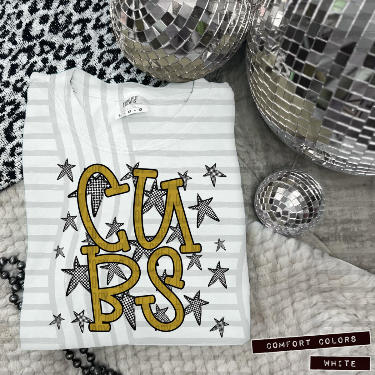 Gold Staggered Mascots (Caplinger)