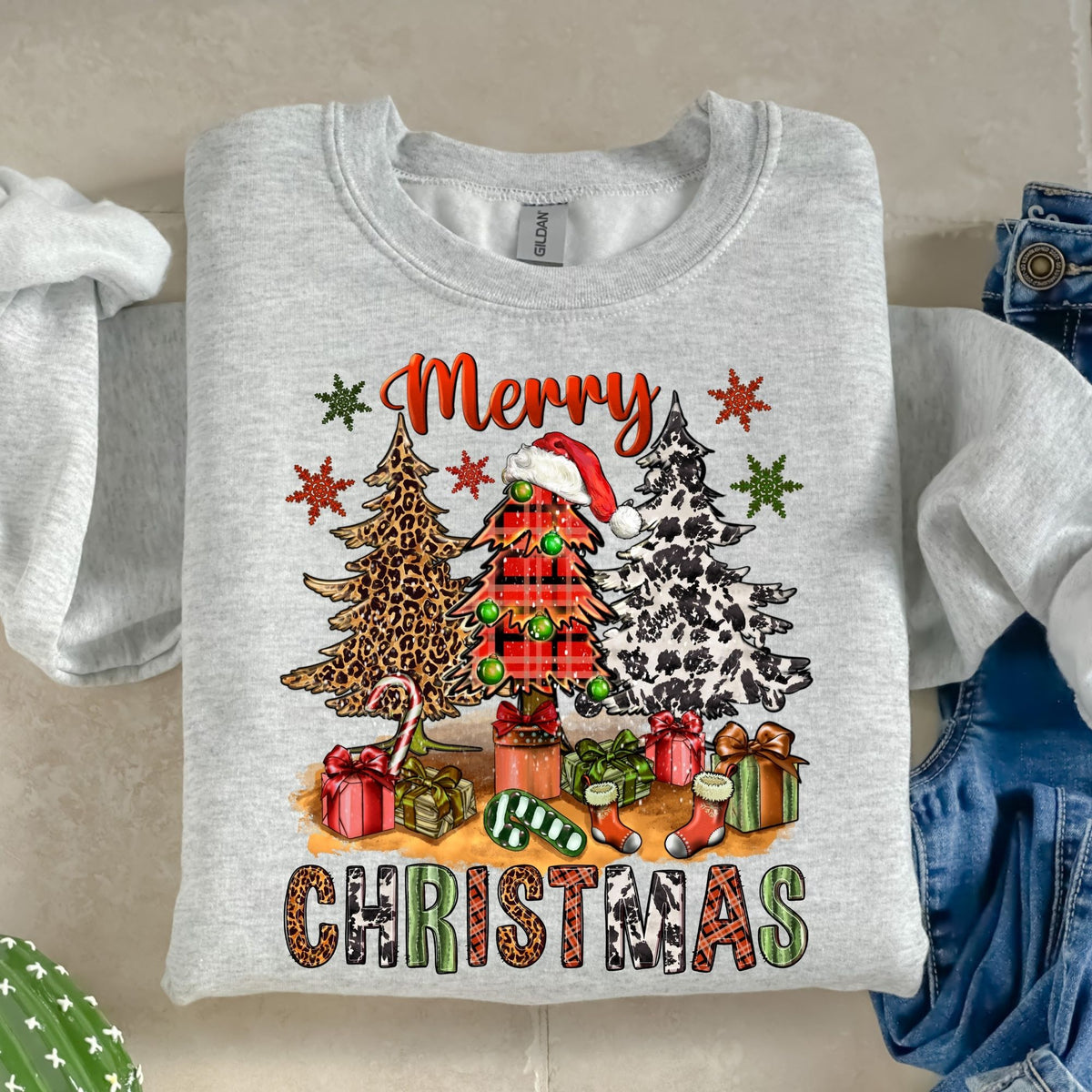 Merry Christmas-38523-DTF transfer