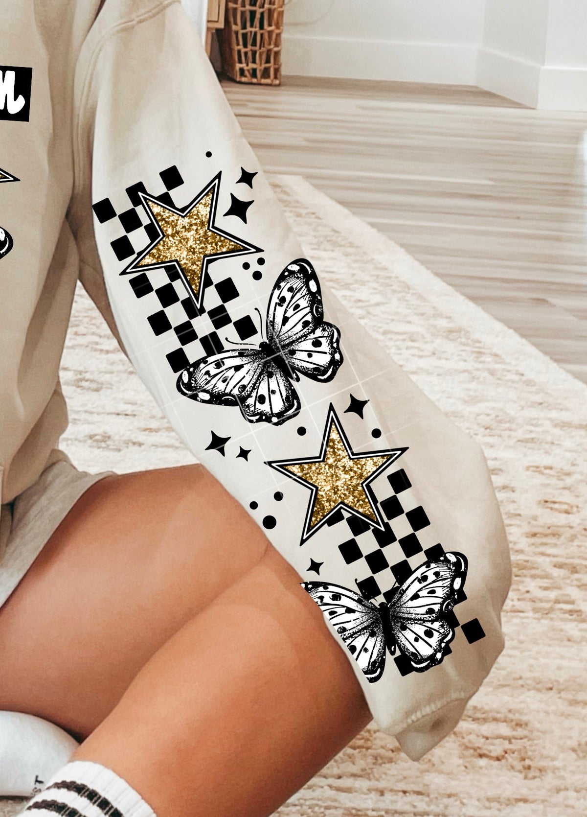 Grow Fly Transform butterflies (SET OF TWO SLEEVES) (CSC) DTF transfer