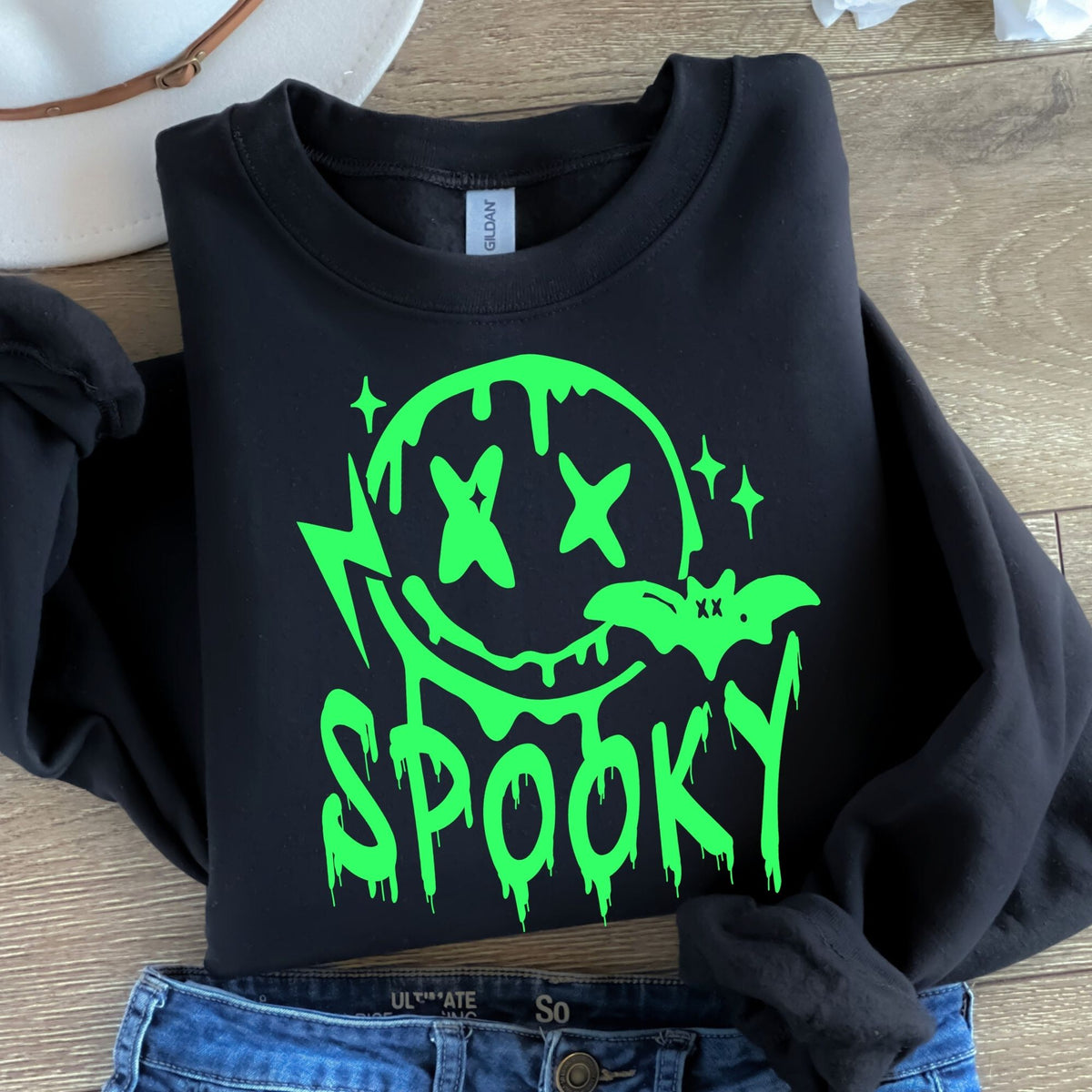 Spooky Green-38308-DTF transfer
