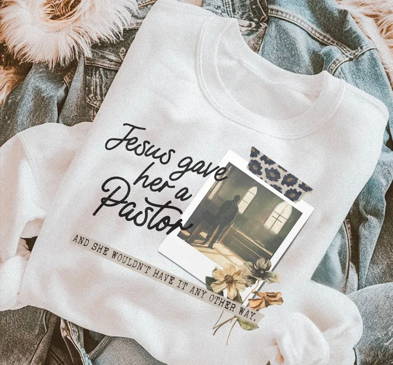 Jesus game her a pastor 98576 DTF transfer