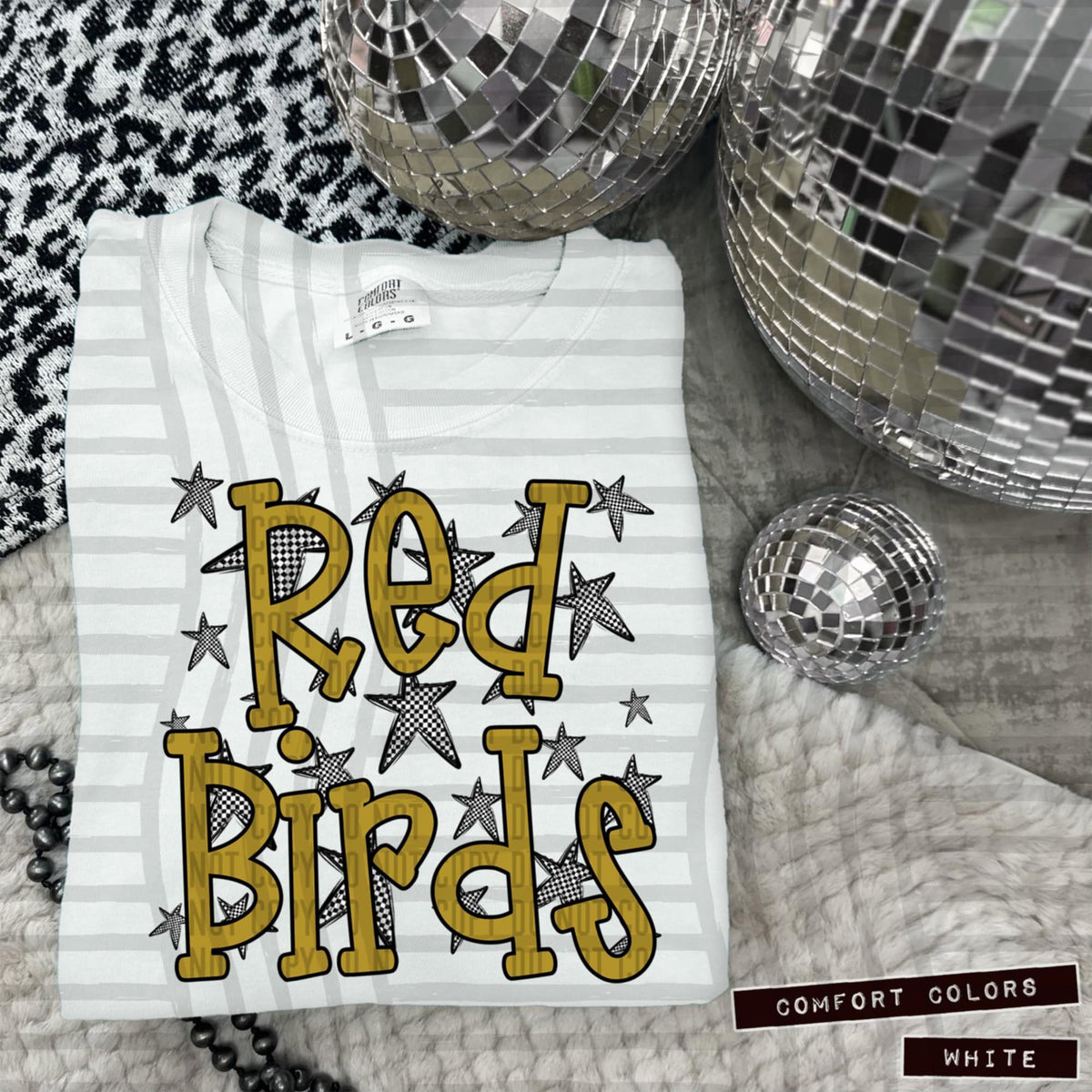 Gold Staggered Mascots (Caplinger)