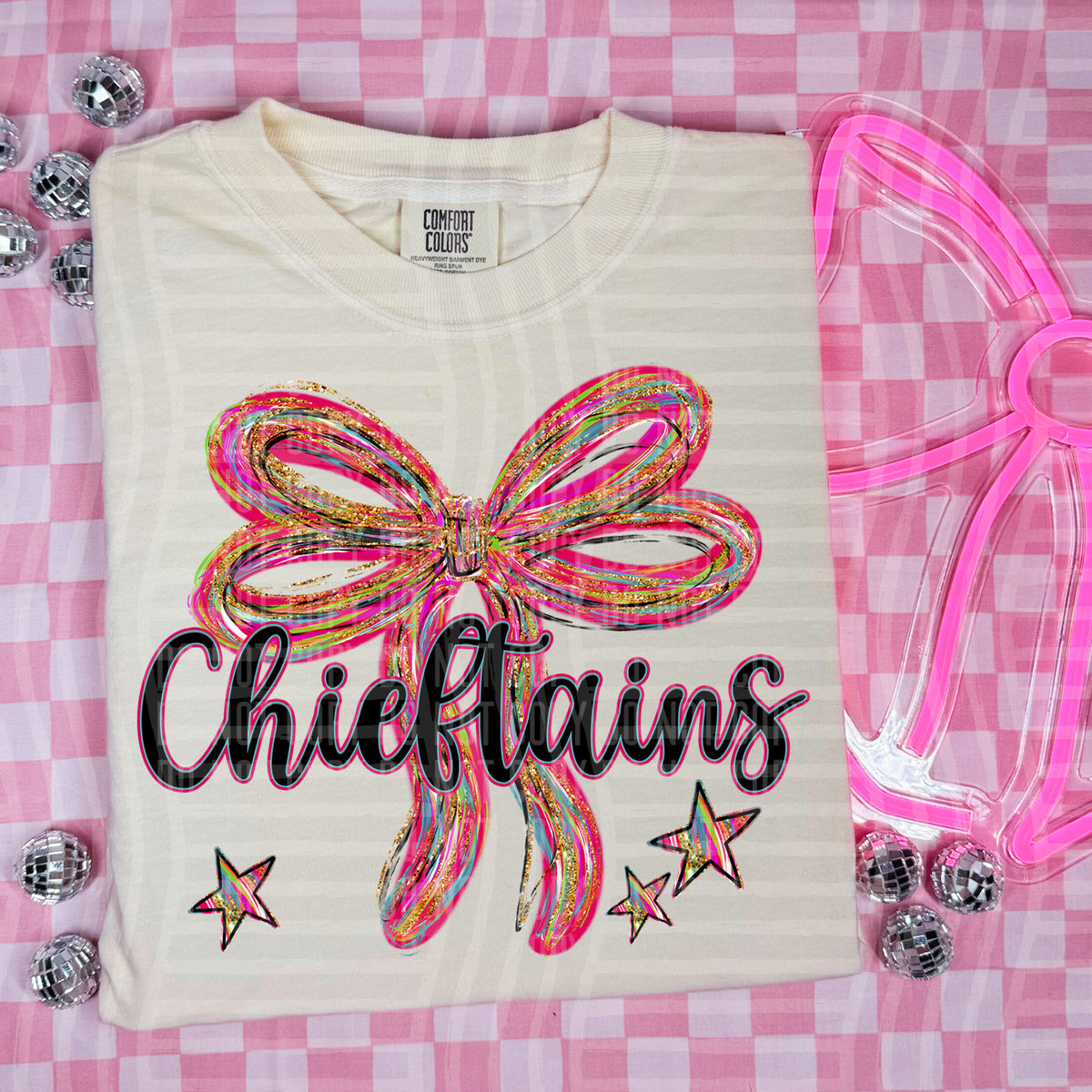 Chieftains Whimsical Bow (caplinger) DTF transfer
