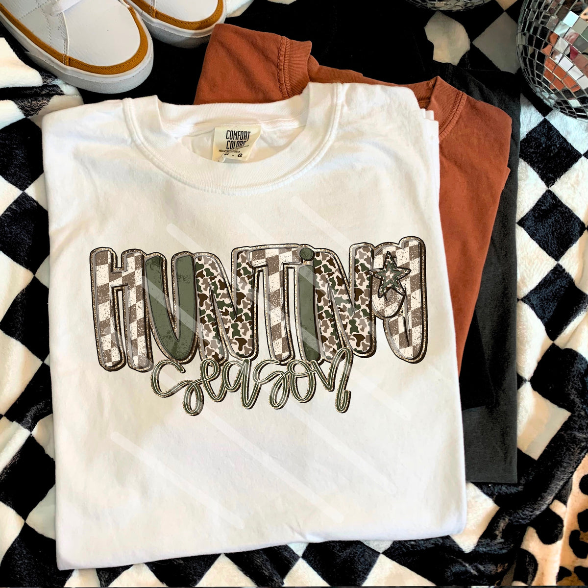 Hunting Season Camo 114104 DTF transfer