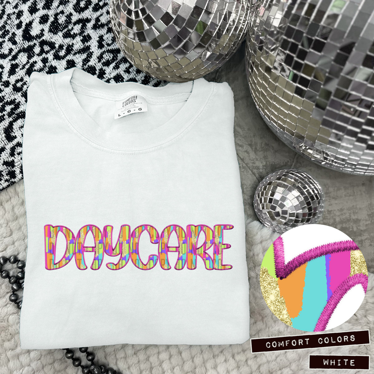 Daycare Juneberry Brushstrokes (Caplinger) DTF transfer