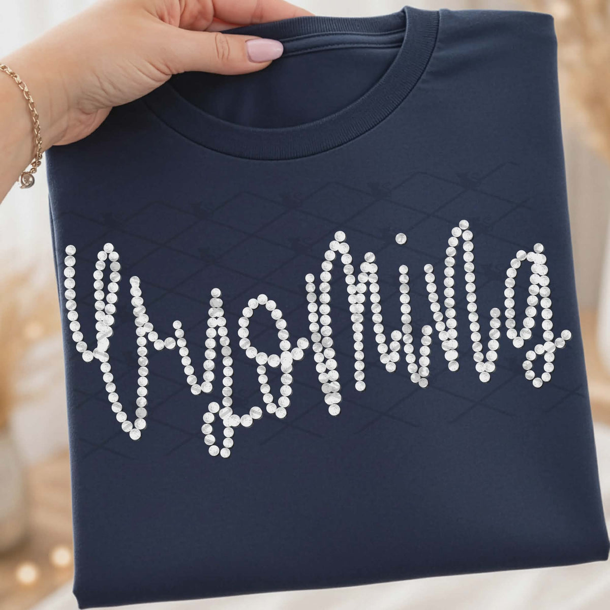 Wyoming faux beads (TTD) DTF Transfer