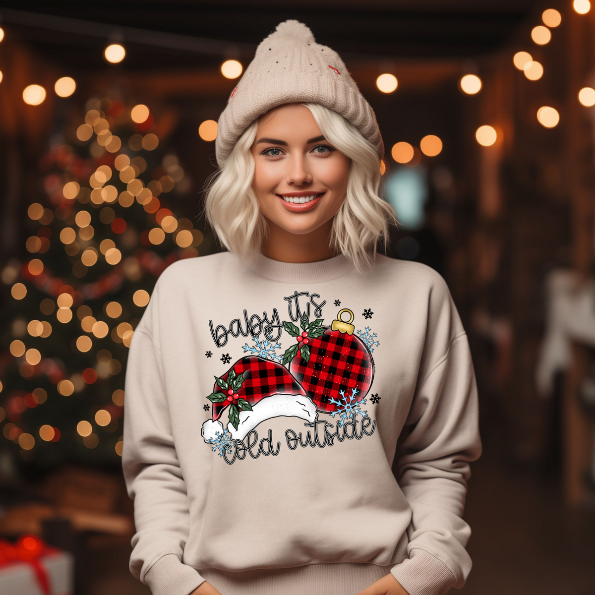 Baby It's Cold outside DTF Transfer