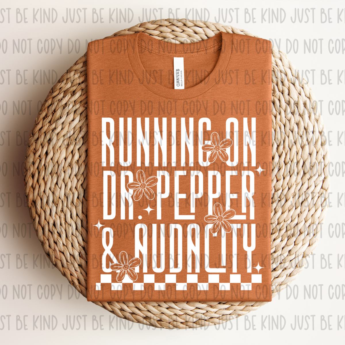 Running On Dr Pepper & Audacity *white (LYTTLE) 72736 DTF Transfer