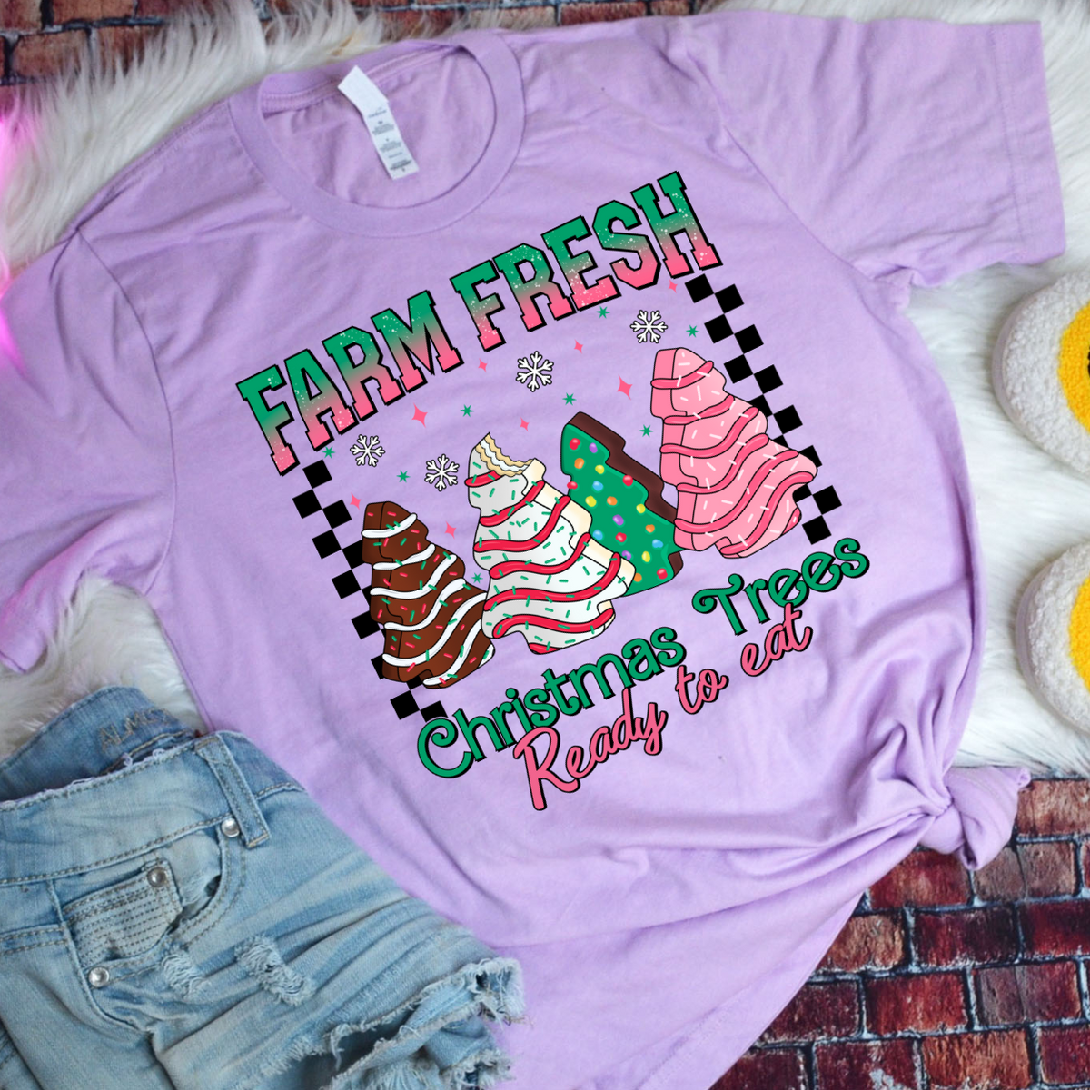 Farm Fresh Christmas Trees (FDCD) DTF Transfer
