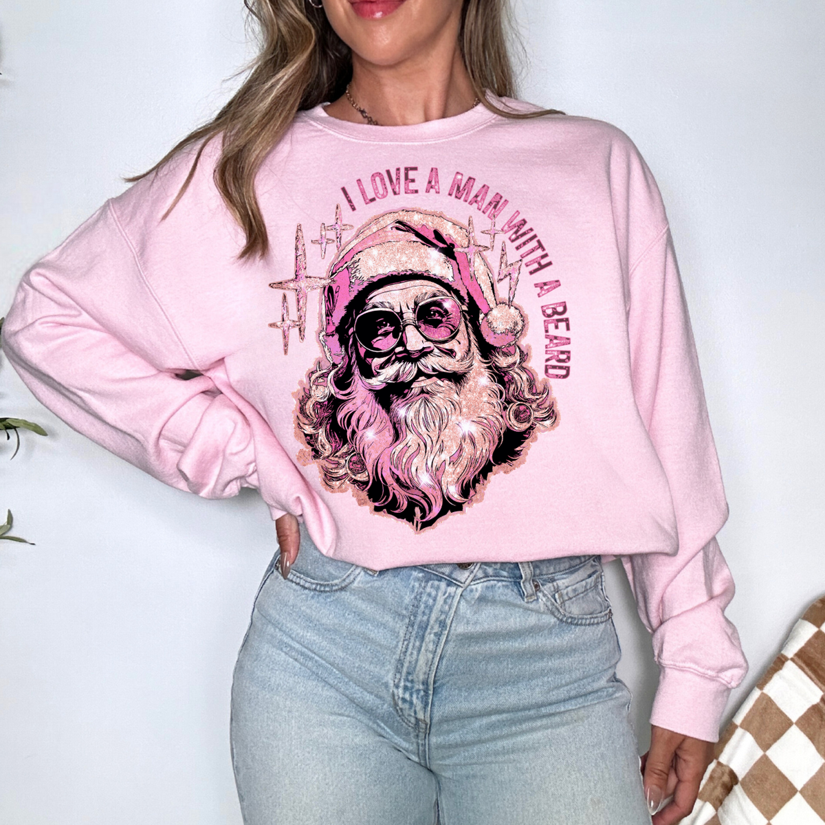 I Love A Man With A Beard 68312 DTF Transfer