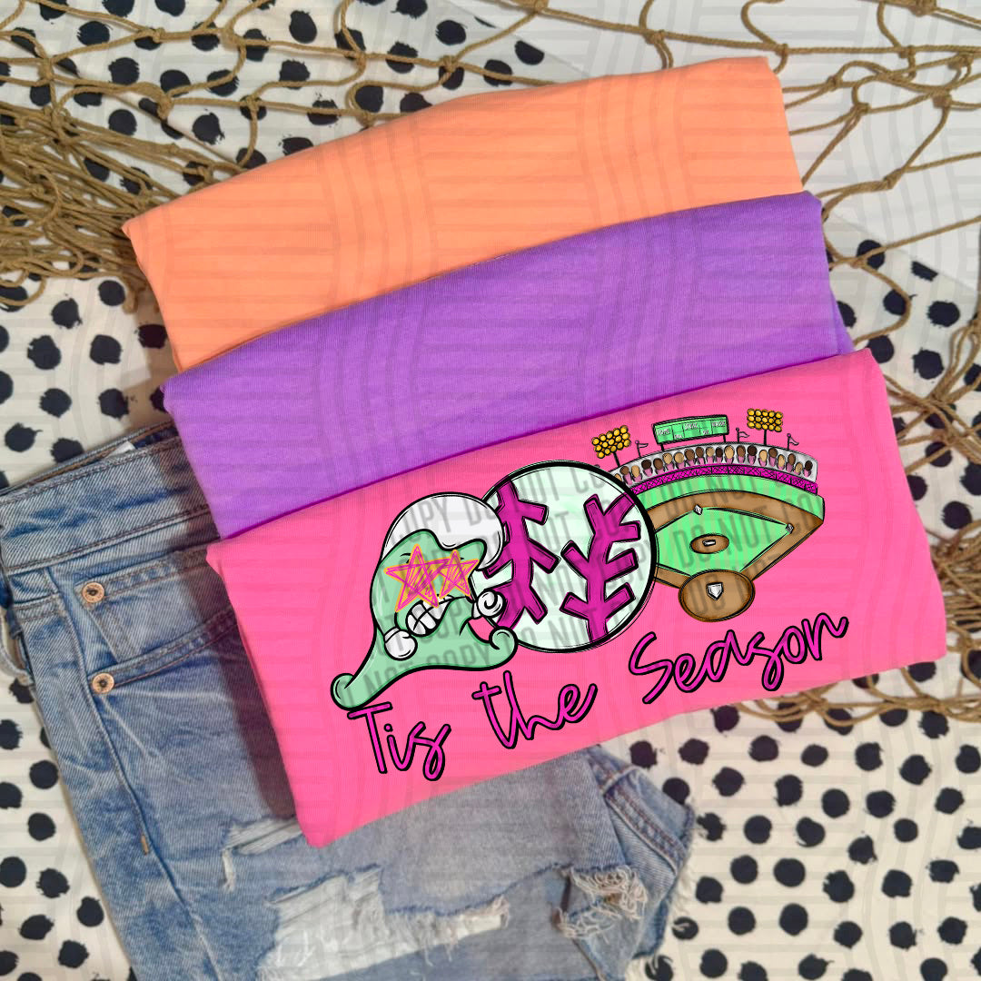 green wave tis the season (Caplinger) DTF Transfer