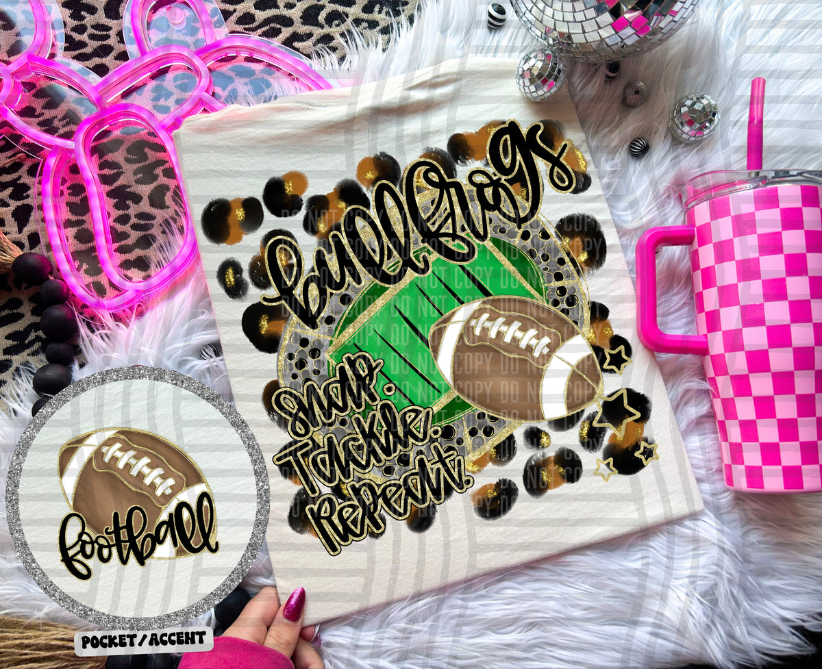 Snap Tackle Repeat Mascots POCKET NOT INCLUDED (Caplinger)